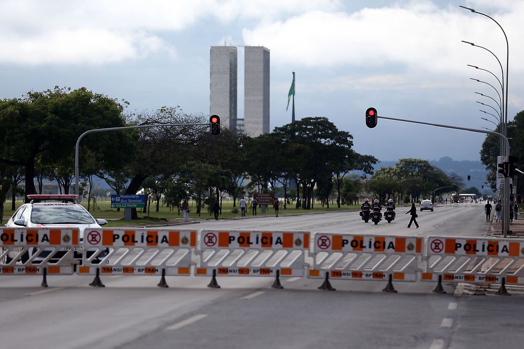 Esplanada ficará bloqueada antes e depois da posse de Bolsonaro