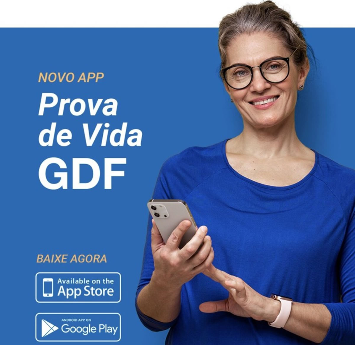 app Prova de Vida GDF