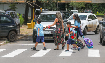 Detran-DF - faixas de pedestre revitalizadas