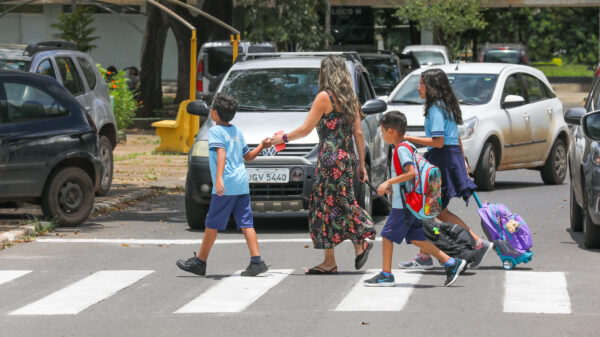 Detran-DF - faixas de pedestre revitalizadas