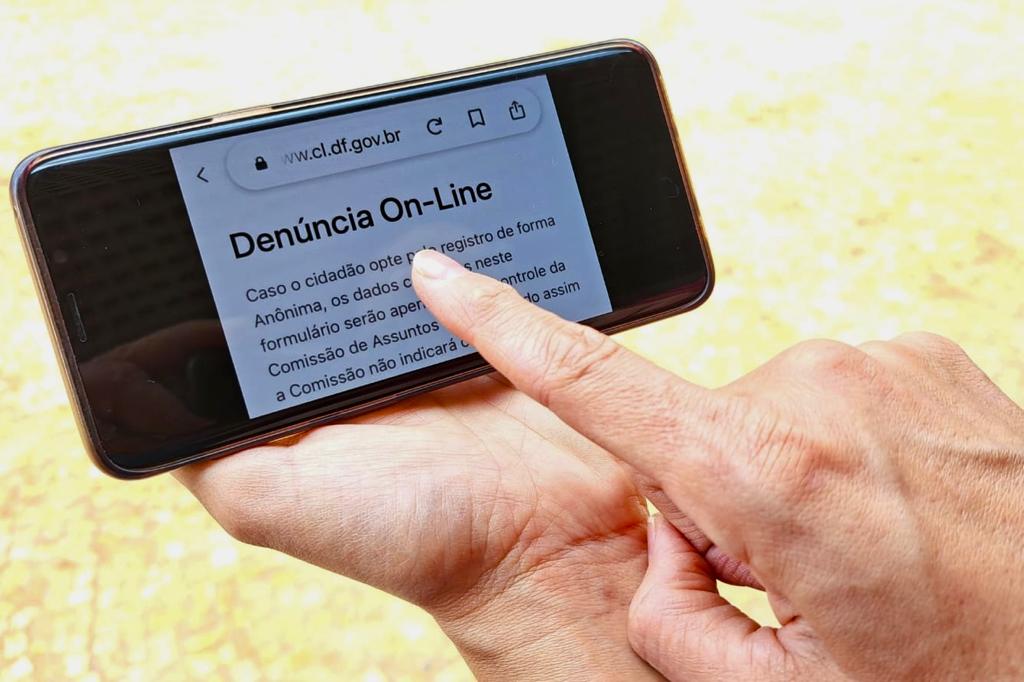 denúncias online CLDF