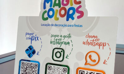 Placa QR code personalizada - Ideia Minha Custom Store