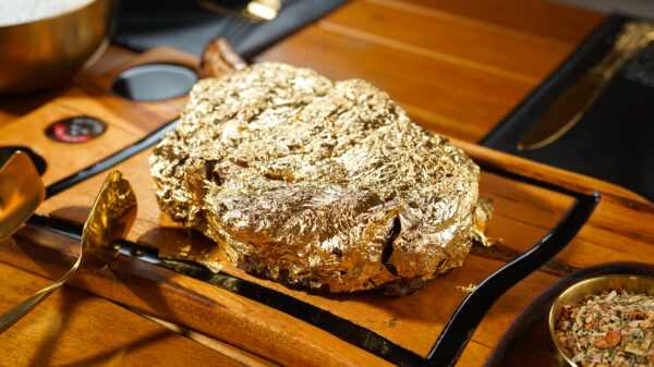 Golden Steak (carne de ouro) do Açougue do Berg