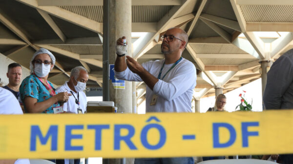 Vacinação Metrô-DF