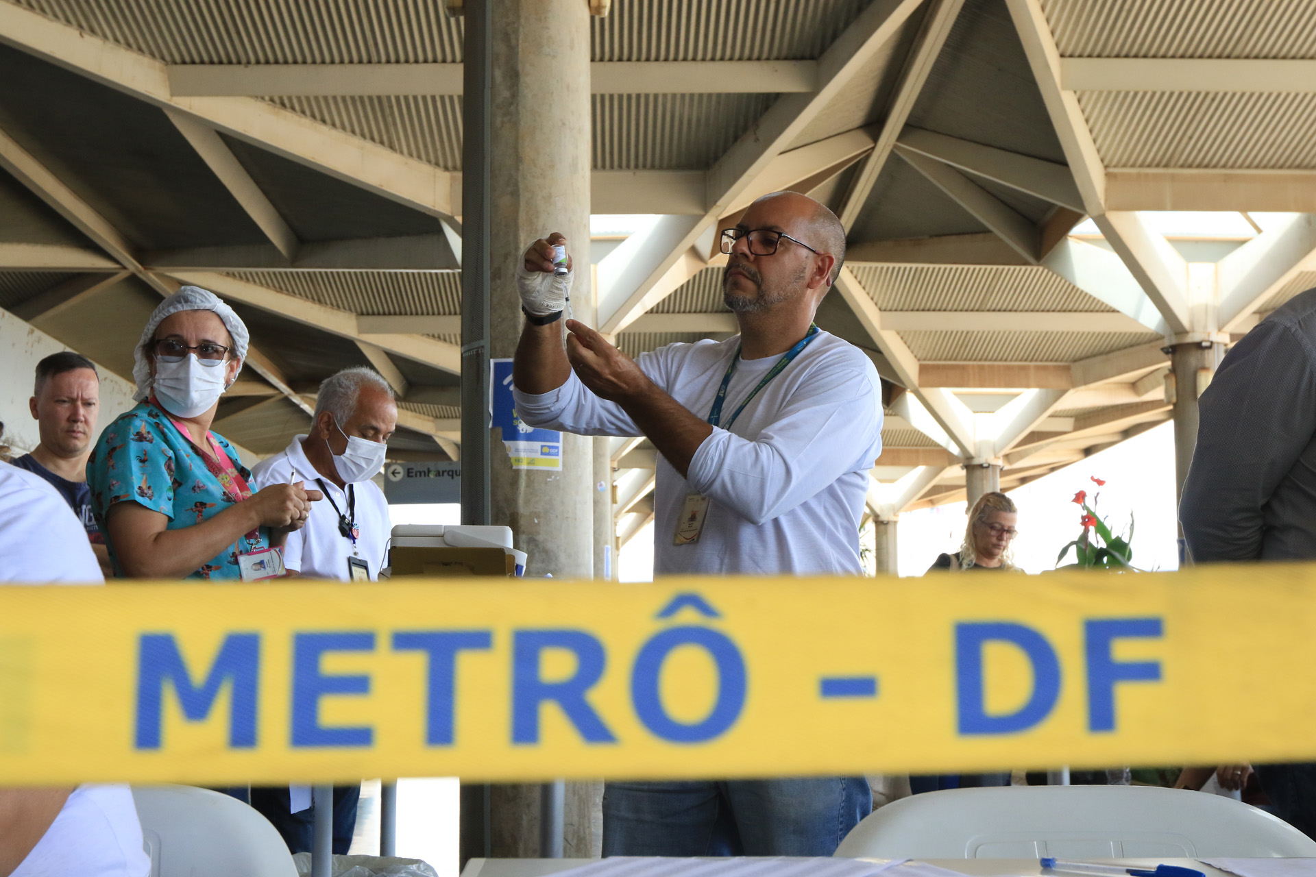 Vacinação Metrô-DF