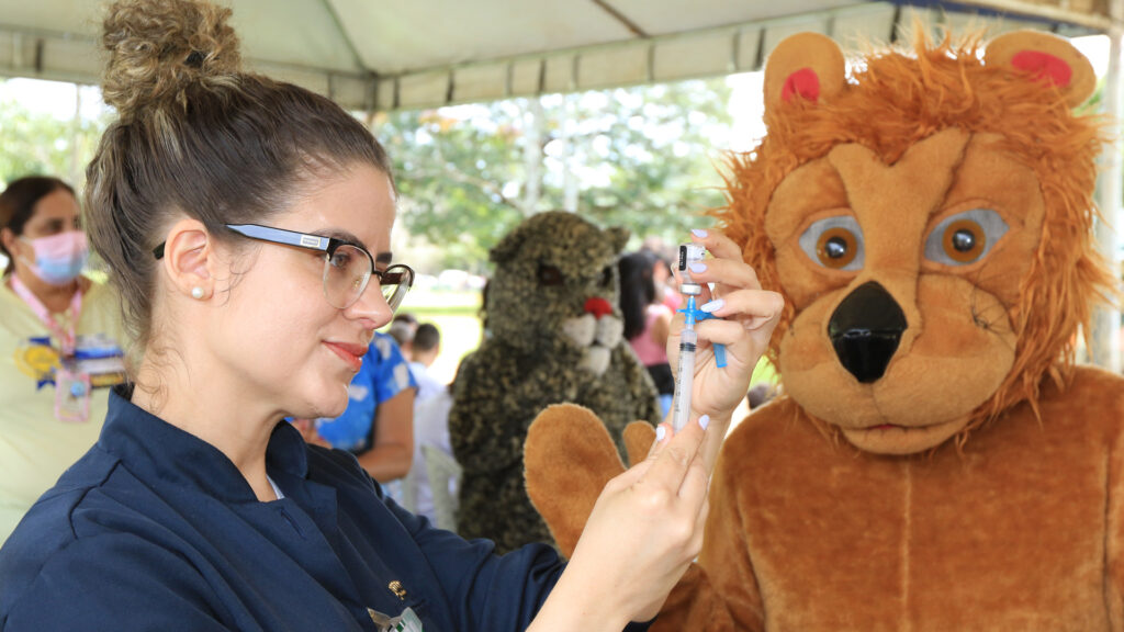 Vacinação Zoológico de Brasília