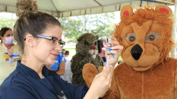 Vacinação Zoológico de Brasília