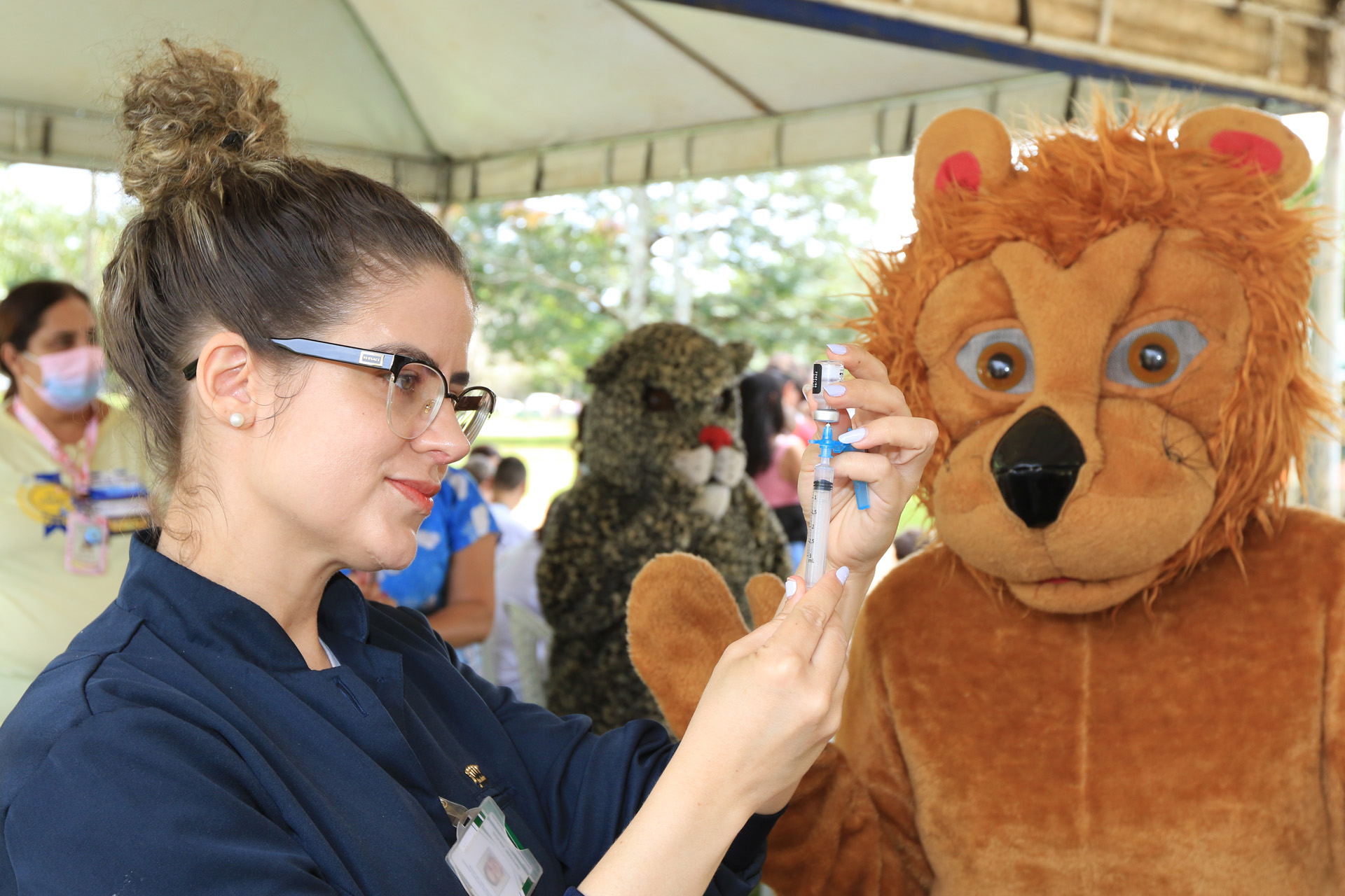 Vacinação Zoológico de Brasília