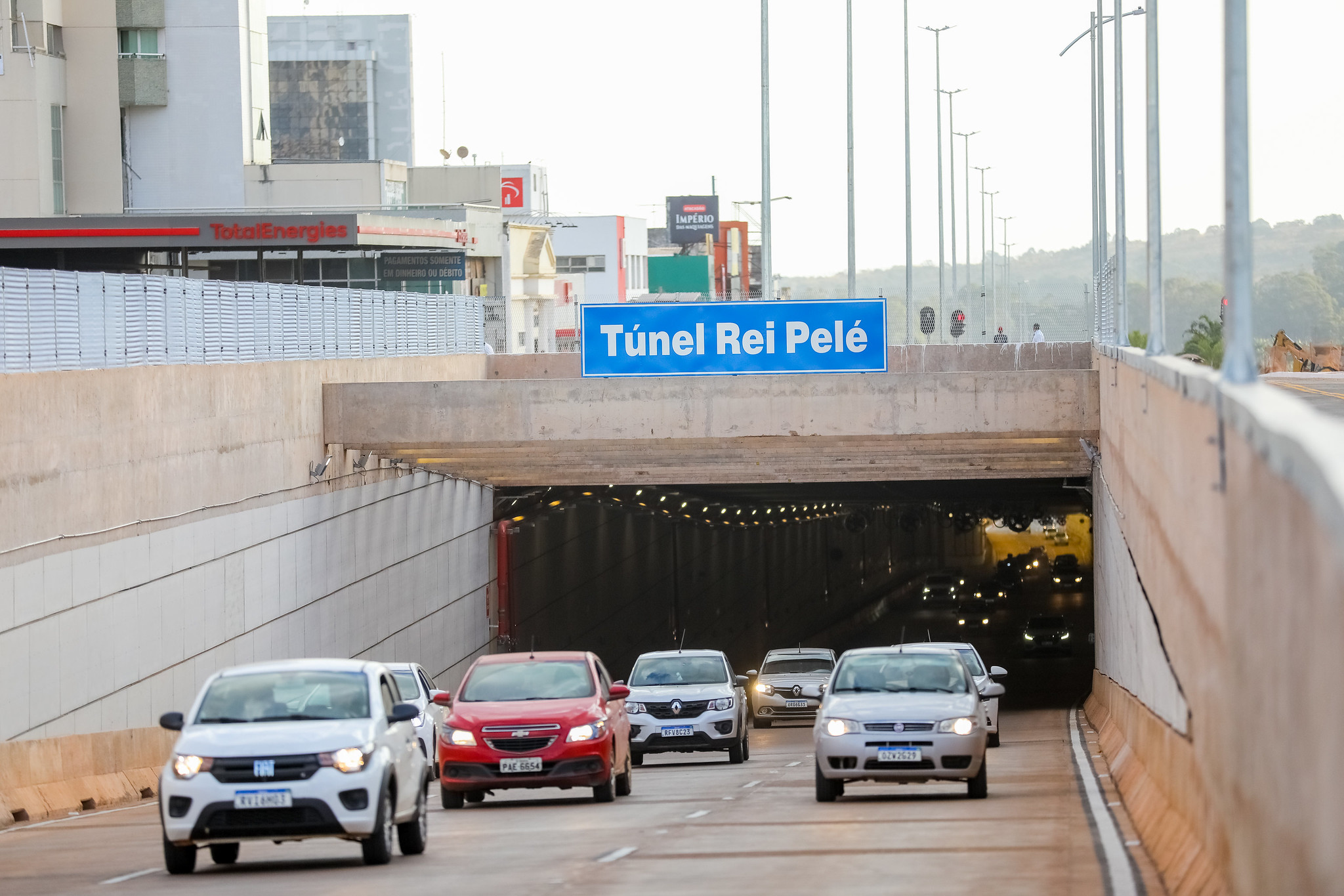 Túnel Rei Pelé Taguatinga - Brasília-DF