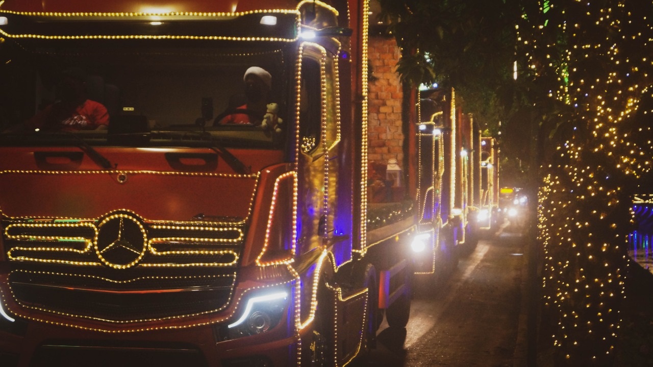 Caravana Iluminada de Natal Coca-Cola