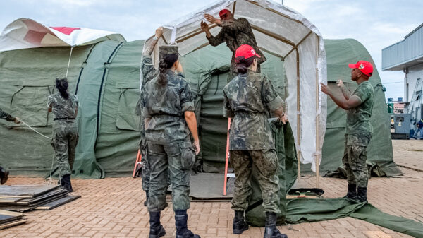Hospital de Campanha para combate à dengue DF