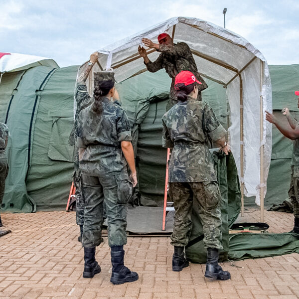 Hospital de Campanha para combate à dengue DF