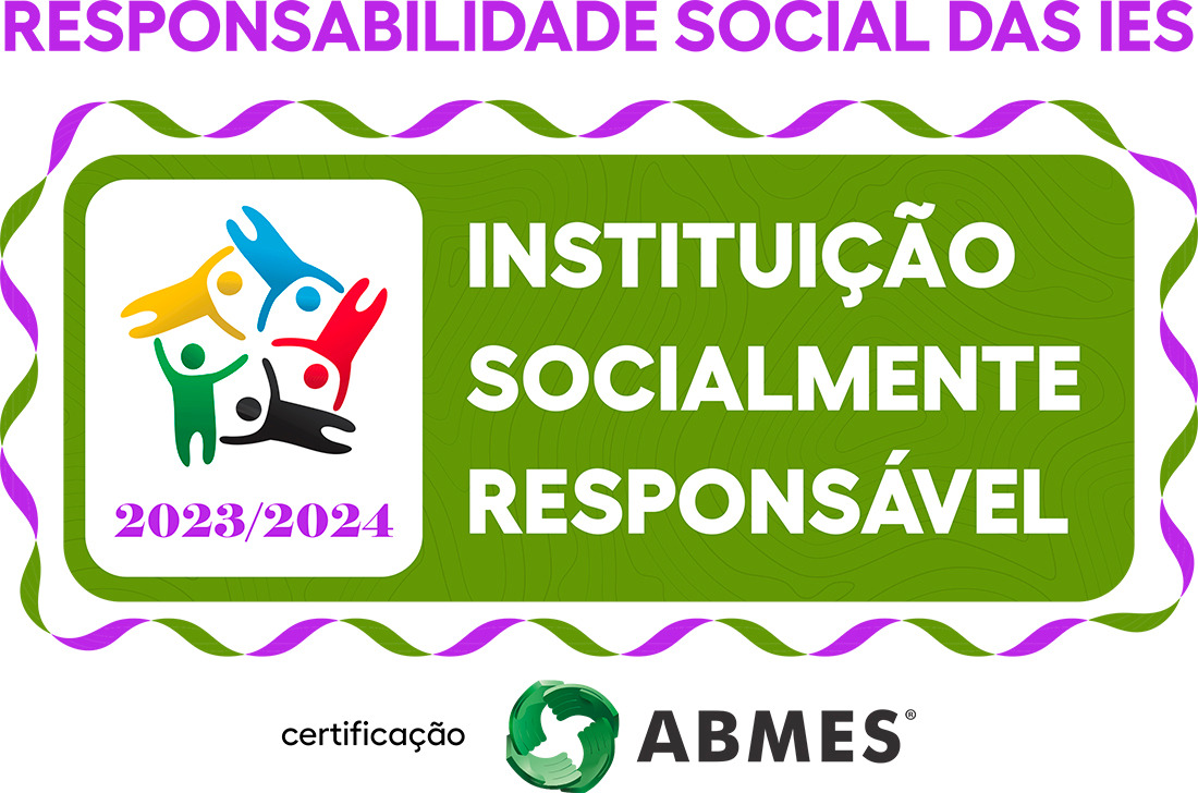 Selo de Instituição Socialmente Responsável - Estácio