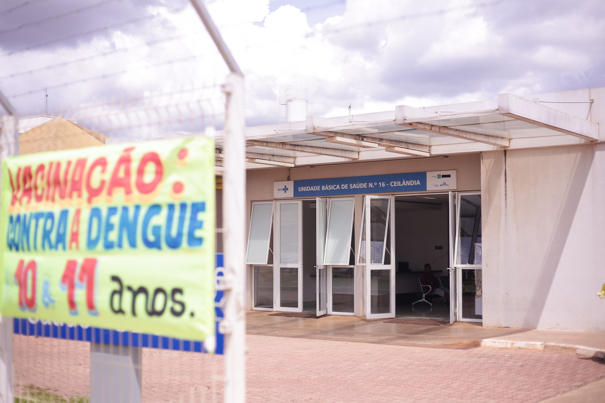 Vacinação contra a dengue DF