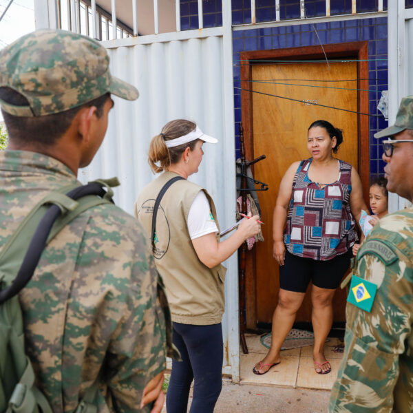 GDF e Marinha no combate à dengue