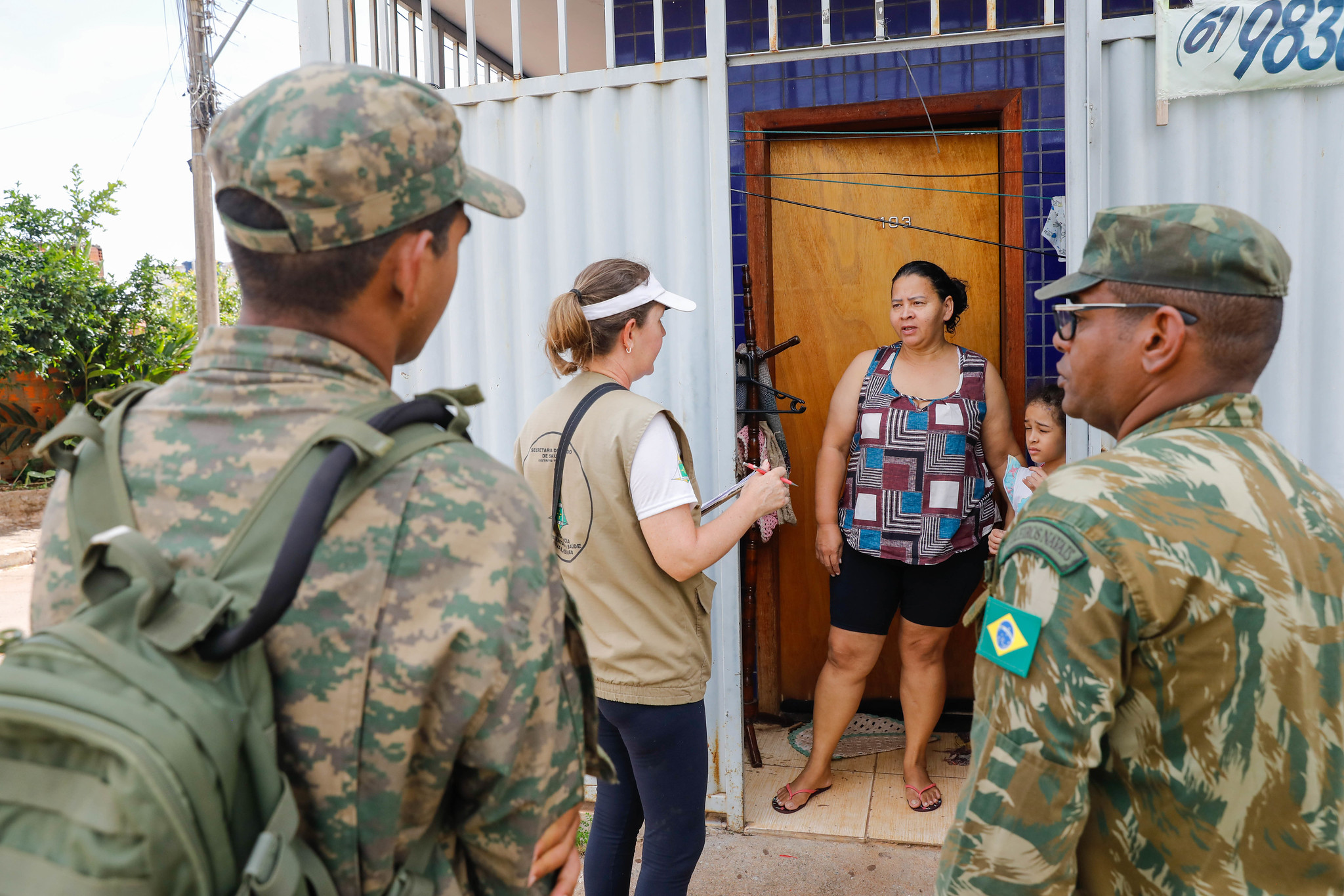 GDF e Marinha no combate à dengue