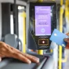 Pagamento com cartão de crédito e débito transporte público DF