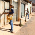 Agentes do GDF no combate à dengue