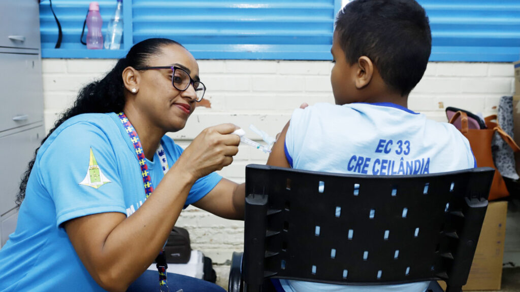 Vacinação Saúde nas Escolas