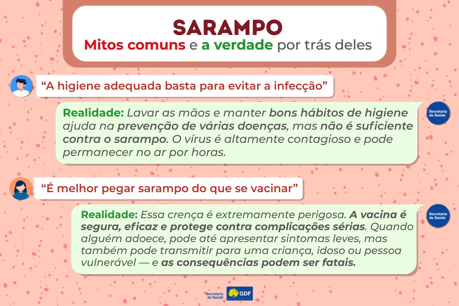 mitos e verdades vacina sarampo