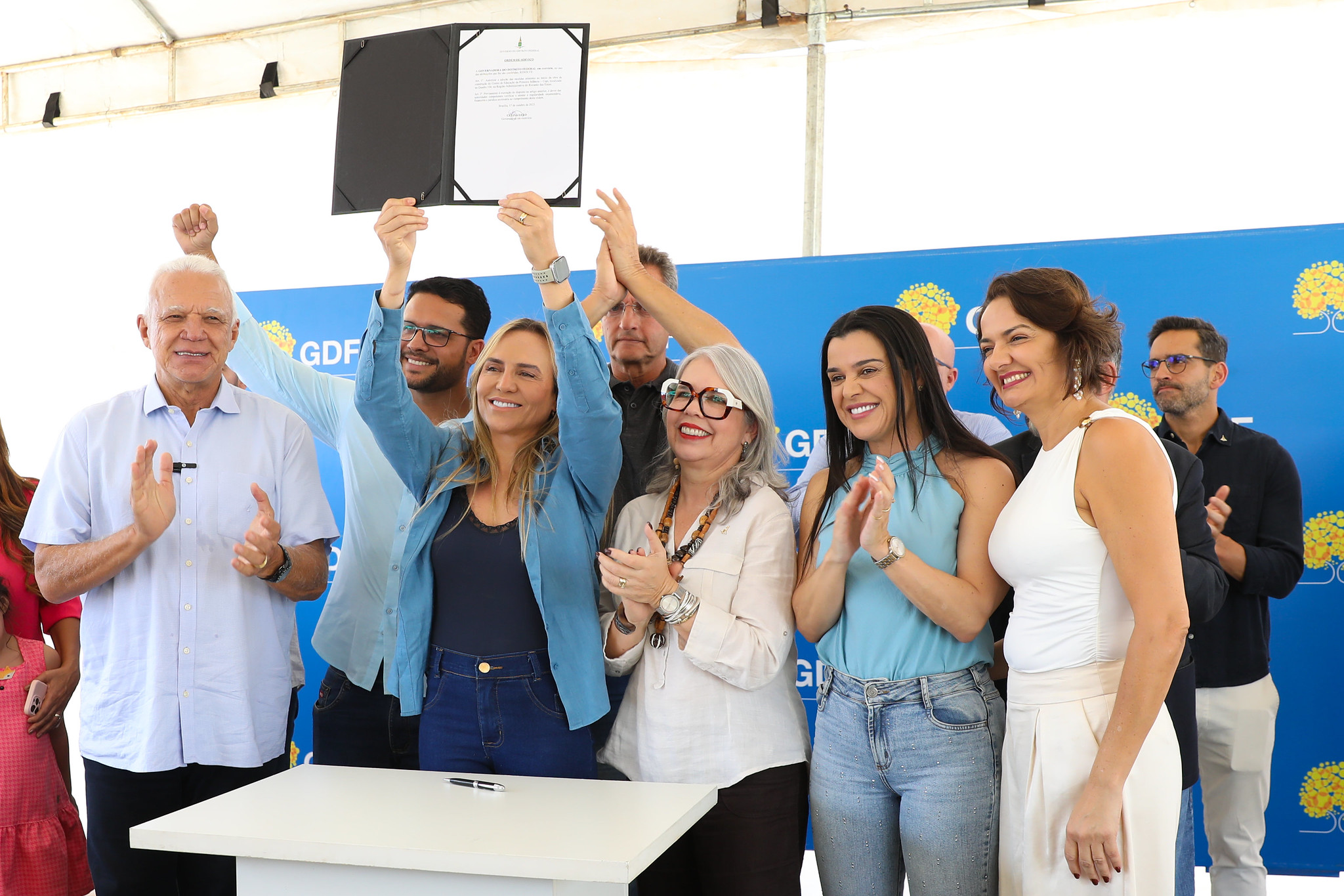 Celina Leão inaugura creche no Recanto das Emas