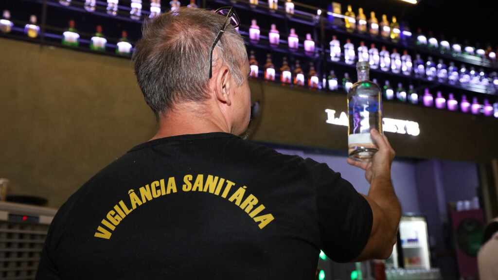 Metanol em bebidas DF