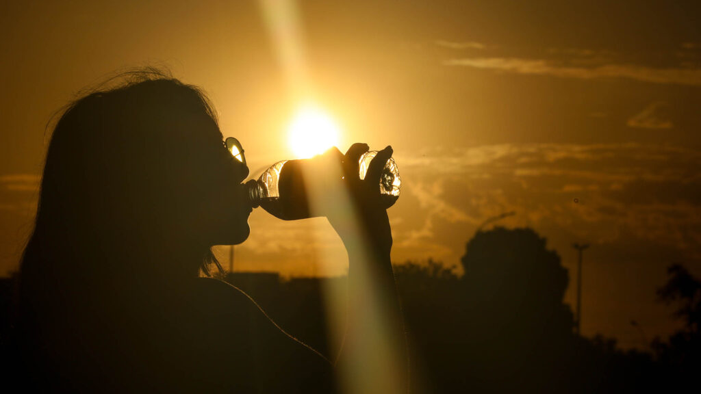 Umidade relativa do ar - seca DF