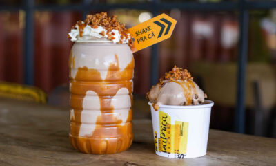 Sorvete e milkshake de Nutella com bacon