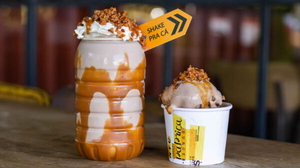 Sorvete e milkshake de Nutella com bacon