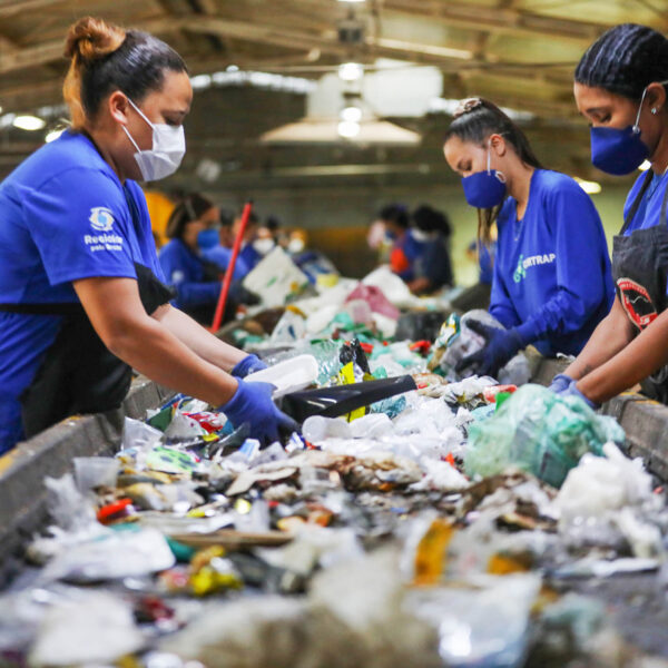 coleta seletiva SLU DF