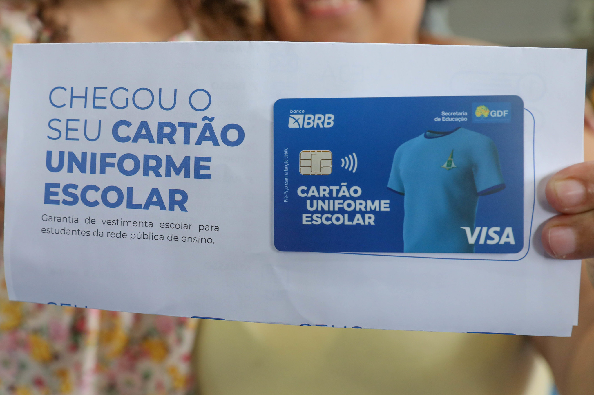 Cartão Uniforme Escolar GDF BRB