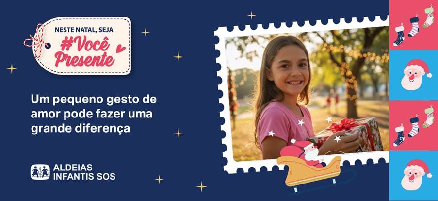 Você Presente - Campanha de Natal Aldeias Infantis SOS