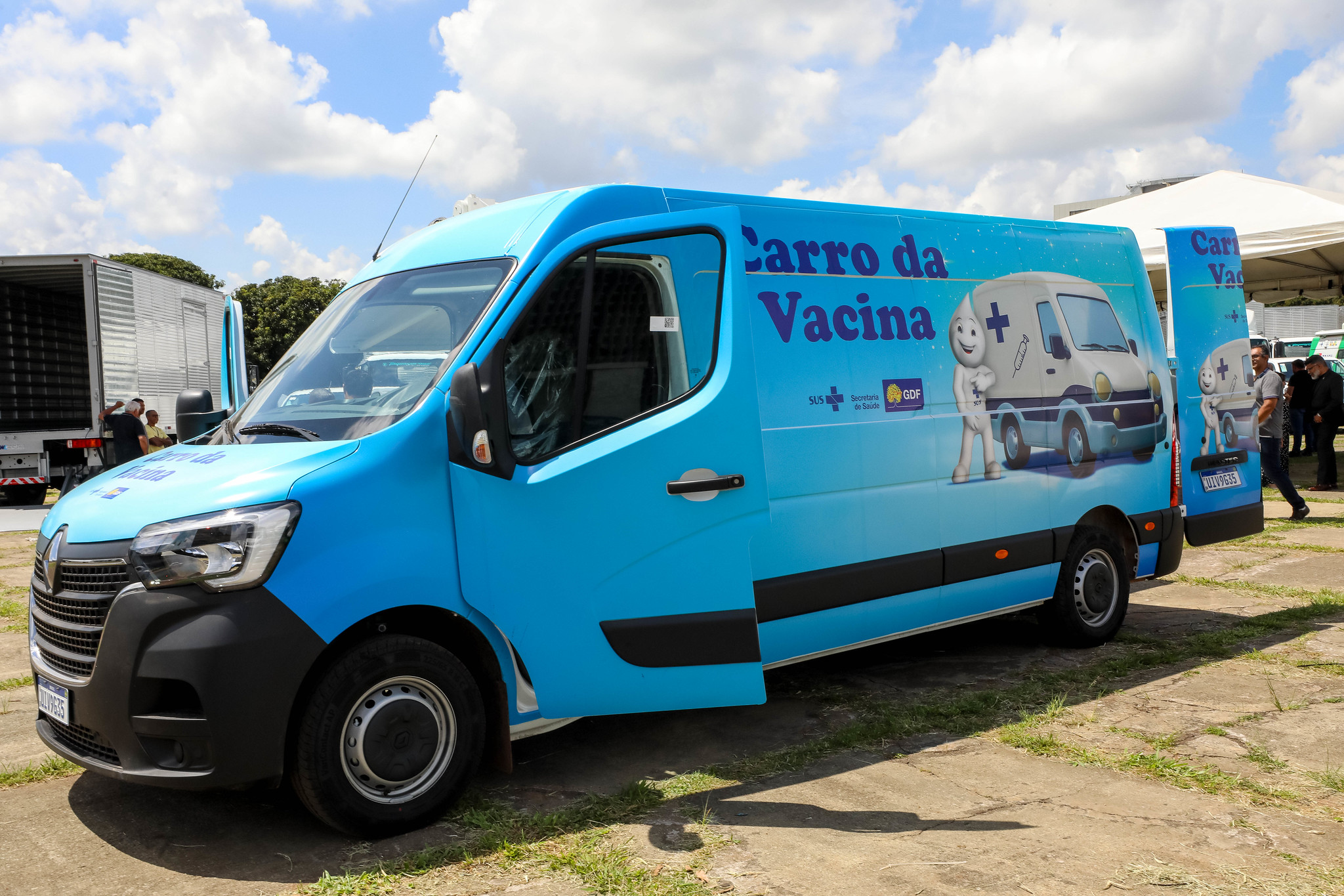 carro da vacina GDF