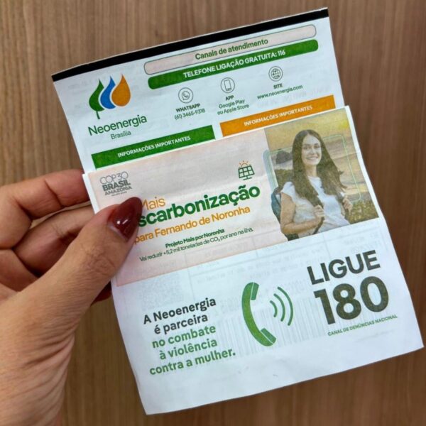 ligue 180 conta de luz Neoenergia Brasília