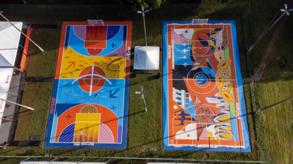 Quadras de basquete Betano Parque da Cidade BSB