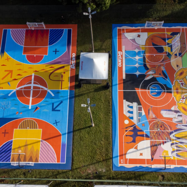 Quadras de basquete Betano Parque da Cidade BSB