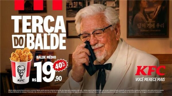 terça do balde KFC