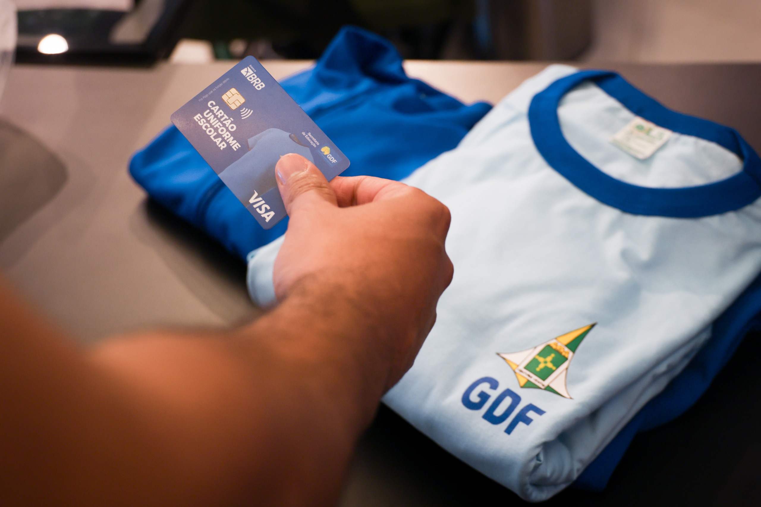 Cartão Uniforme Escolar GDF BRB