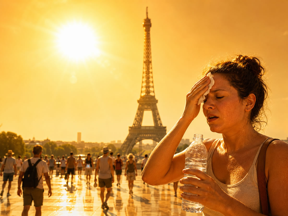 França registra cerca de mil mortes em apenas três dias devido a onda de calor extremo