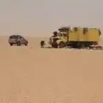 Tragédia no Saara caminhão