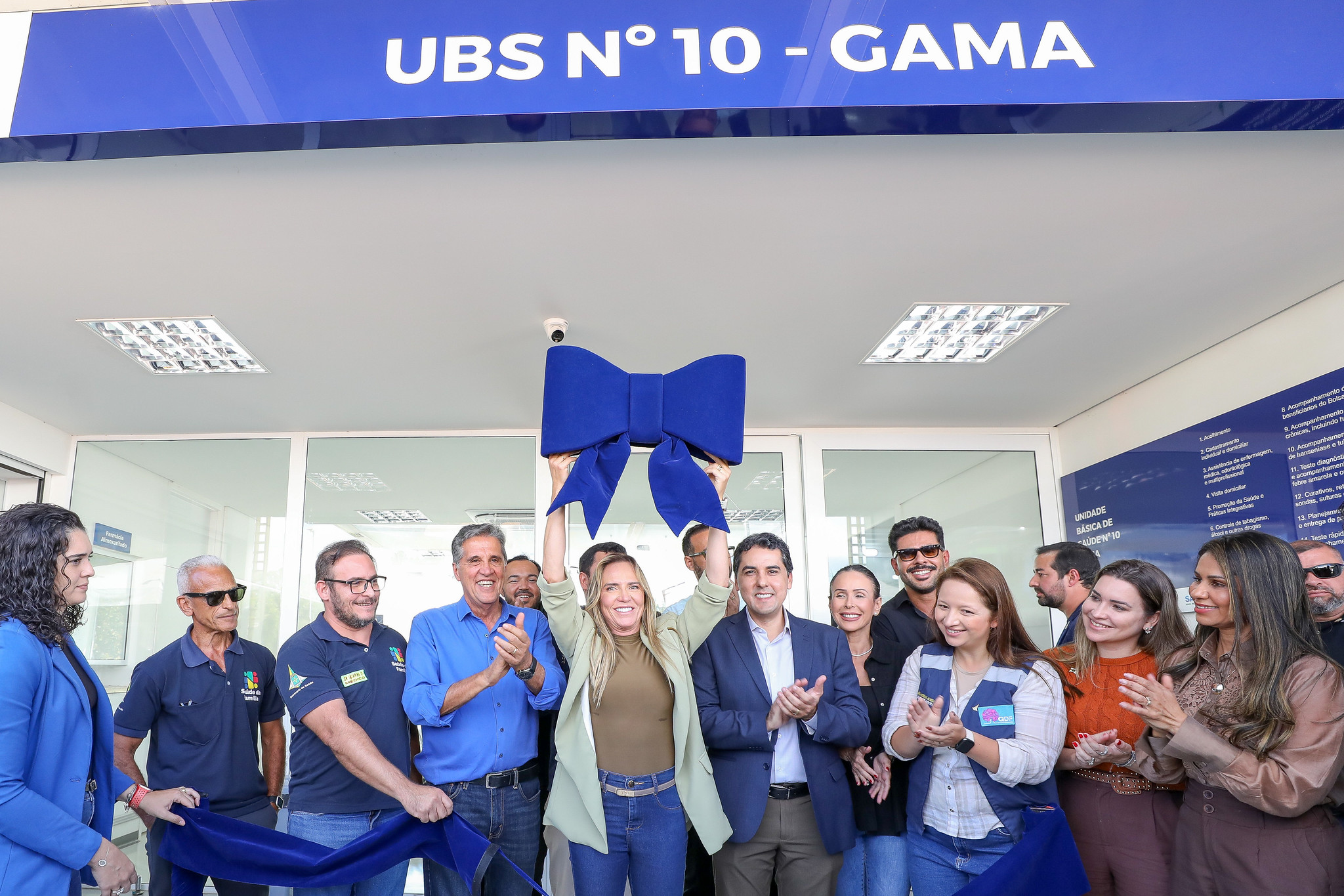Governadora Celina Leão inaugura UBS da Ponte Alta do Gama