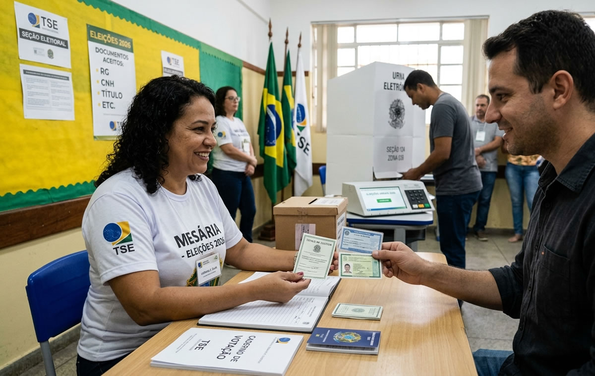 documentos aceitos para votar